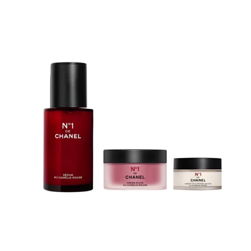 Женский набор для ухода за кожей с красной камелией, Red Mountain Camellia Triology Box, CHANEL, Red — фото 2