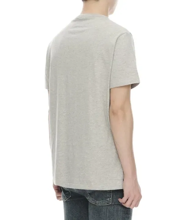 Футболка с коротким рукавом, slim fit, Polo Ralph Lauren, серый — фото 4