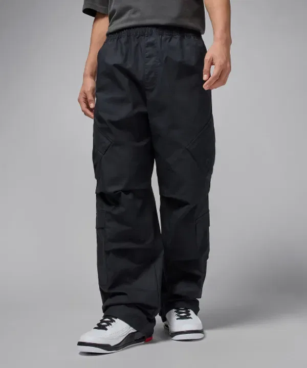 Коттоновые штаны, утилити, Jordan Flight Utility Nike, черный