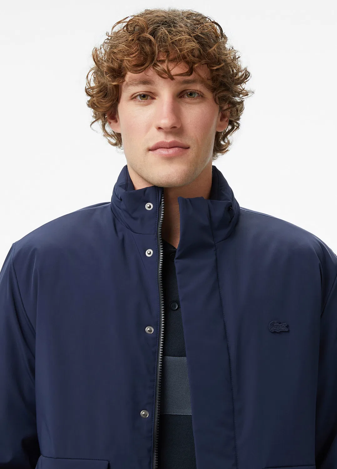 Мужская куртка Lacoste, синий — фото 3