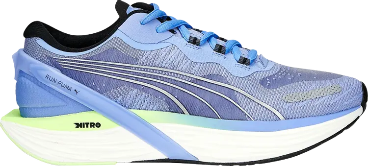 Кроссовки Puma Wmns Run XX Nitro Elektro Purple Lime, фиолетовый