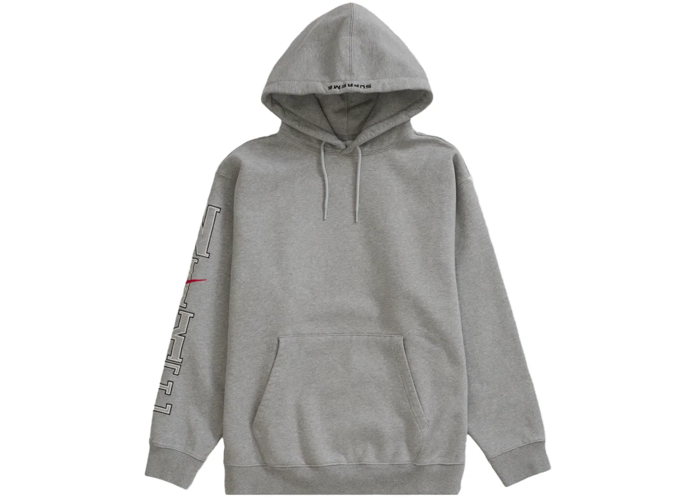Мужская худи Supreme Sweatshirt, Heather Grey