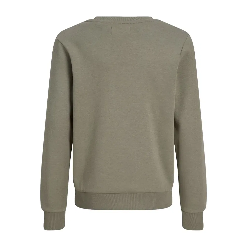 Детский свитшот с принтом Jack & jones, Green — фото 4