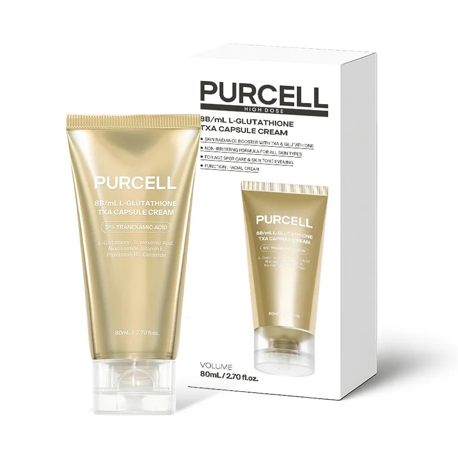 Крем для лица Purcell — 8 Billion/mL Glutathione TXA Capsule, 80 мл — фото 2