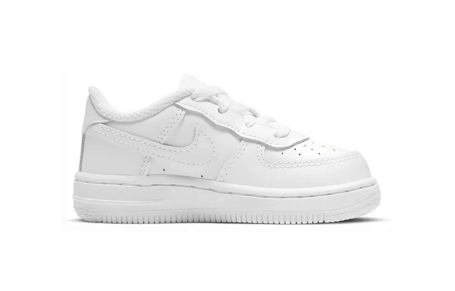 Детские кроссовки Nike Air Force 1 Low LE Triple White TD, Белый — фото 3