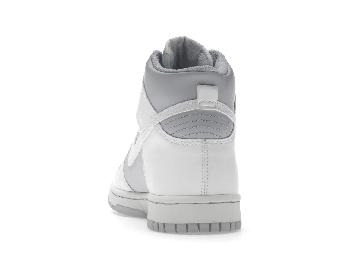 Детские кроссовки Lifestyle Nike Dunk High, Summit White/Summit White/Pure Platinum/Pure Platinum — фото 4