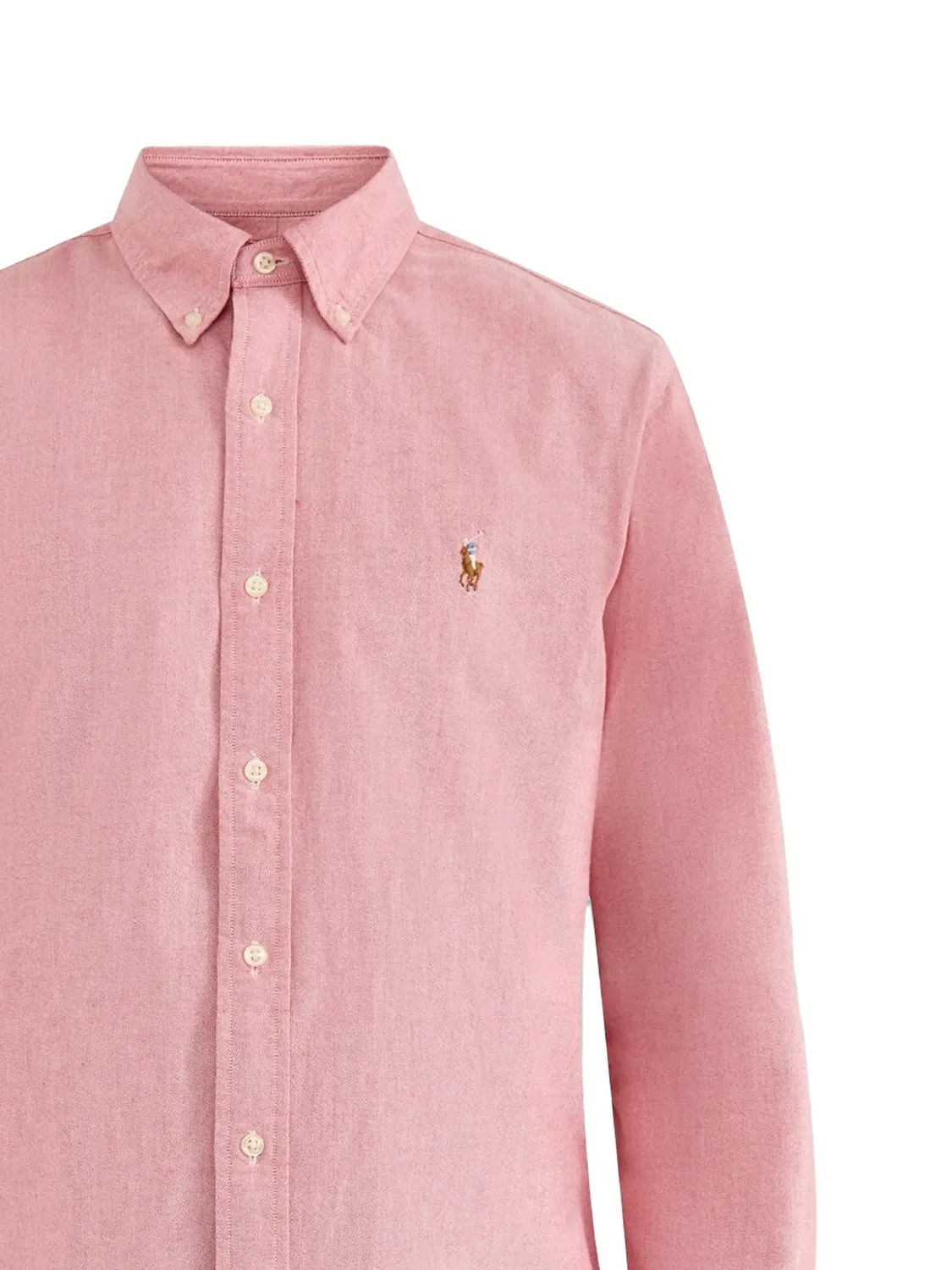 Рубашка Oxford розовая Polo Ralph Lauren, розовый — фото 2
