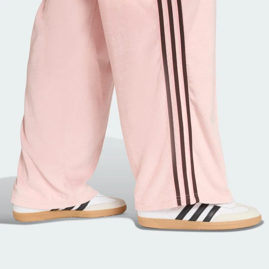 Спортивные штаны Terry Towel Firebird adidas, Розовый — фото 4