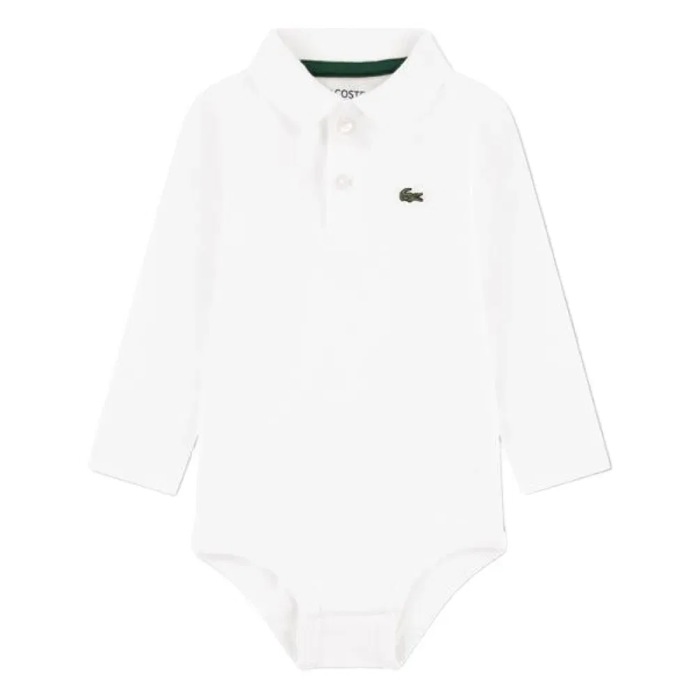 Боди с длинным рукавом 647338 Lacoste Kids, белый