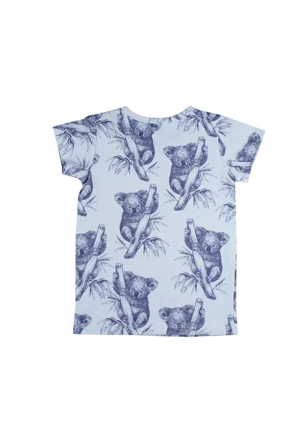 Футболка с принтом Koalas-t-Shirt Walkiddy, синий — фото 3