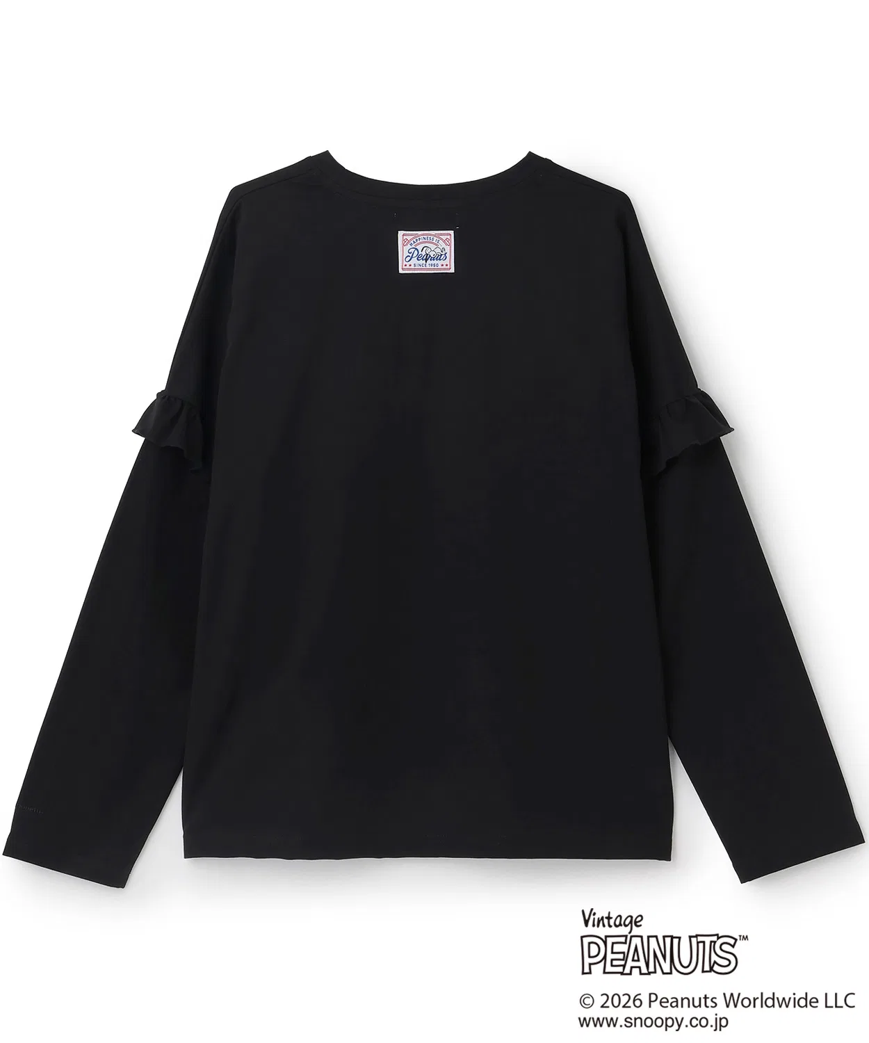 Детская футболка с длинным рукавомPEANUTS pom ponette junior, Off White — фото 2