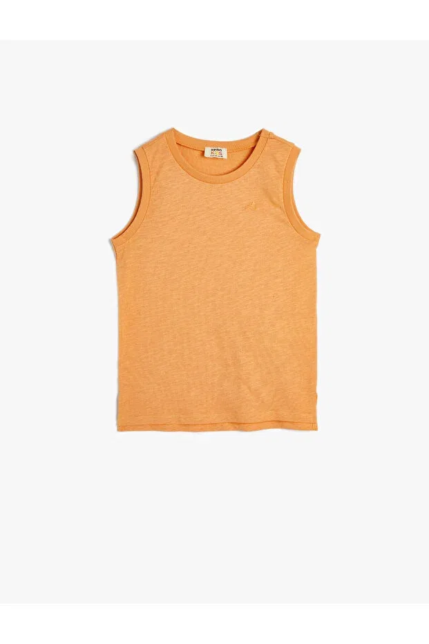 Детское для мальчиков майка хлопковая Koton, Orange