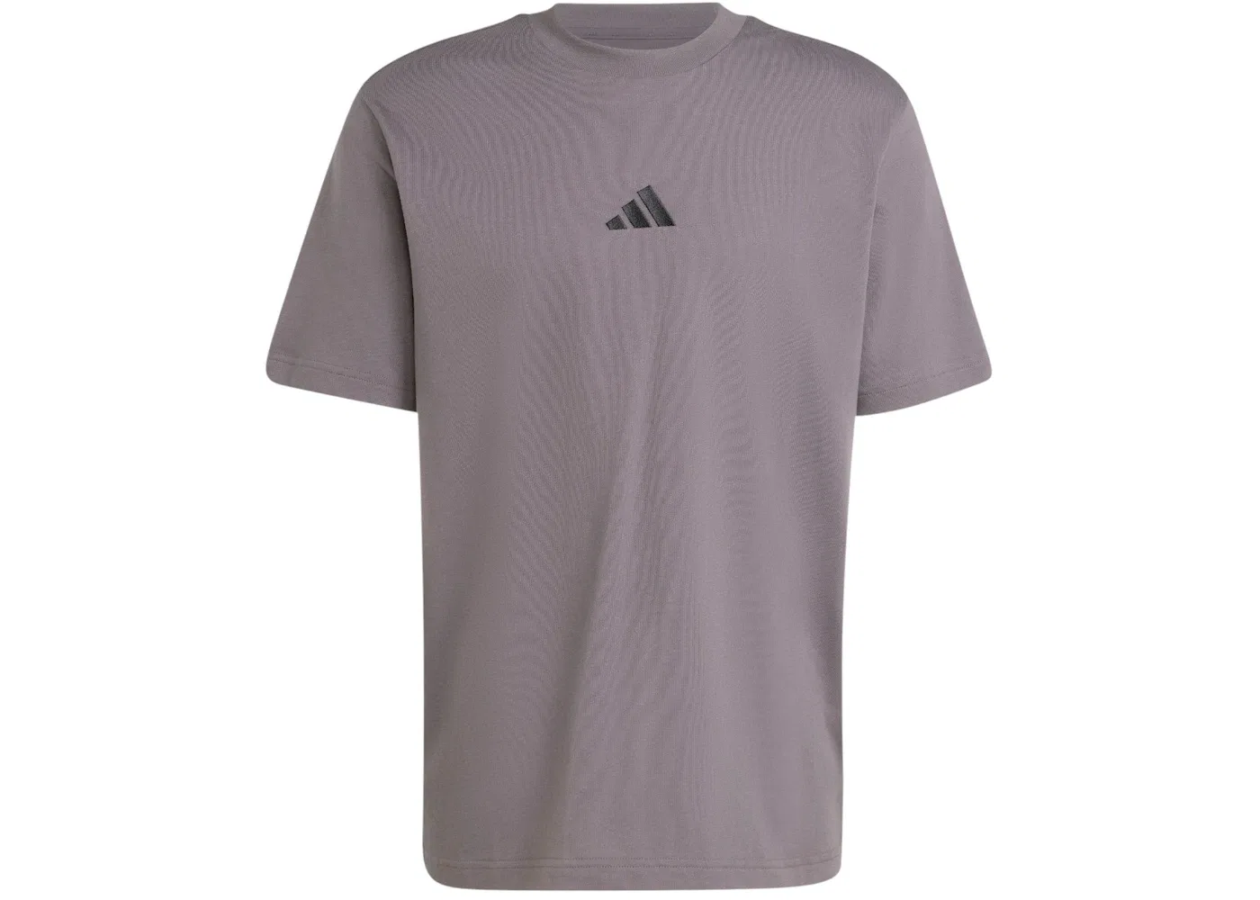 Мужская футболка с принтом логотипа Essentials Small Logo Single Jersey Adidas, цвет Grey Strata Black