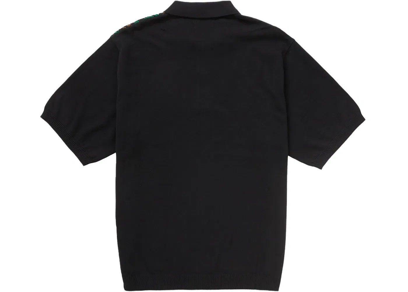 Мужская футболка поло с принтом Supreme Polo, Black — фото 2
