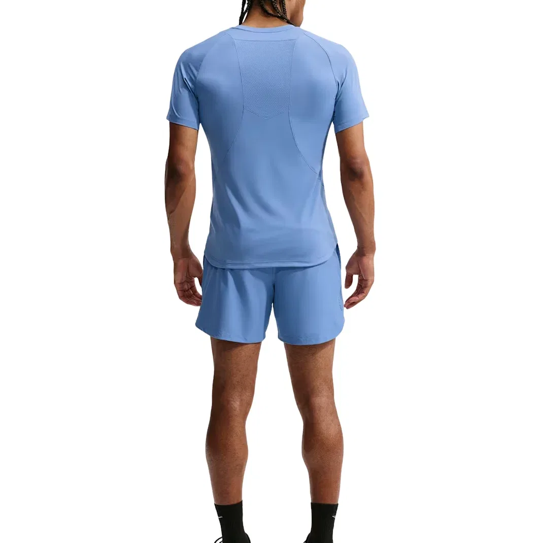 Мужская футболка Nike Pro Dri-FIT ADV Indigo Storm Black, синий — фото 3