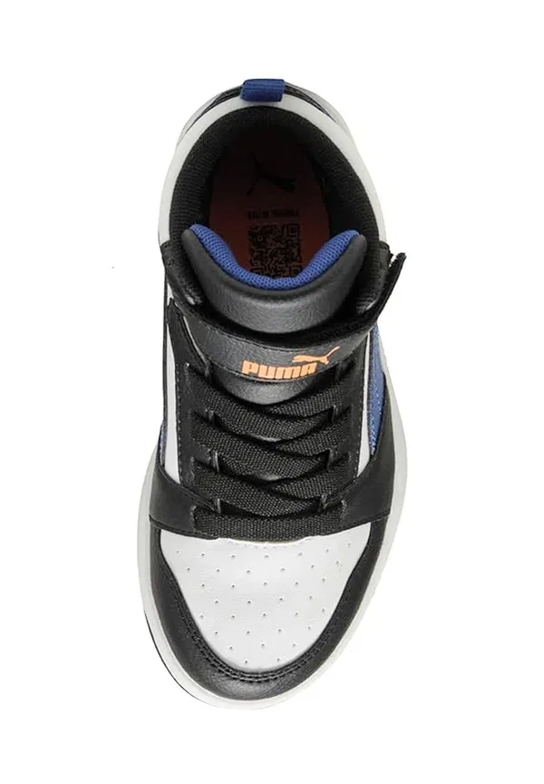 Кроссовки на липучке Rebound v6 mid ac ps 033 var, Puma, Dark Blue, темно-синий — фото 3