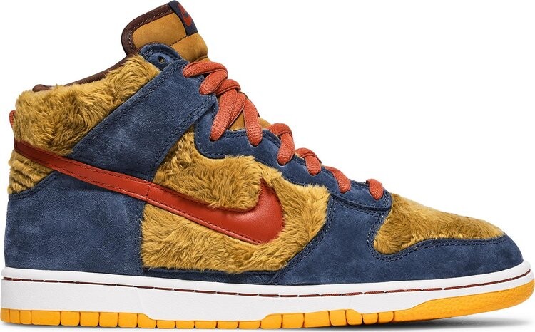

Лимитированные кроссовки Nike Dunk High Premium SB 'Three Bears', синий