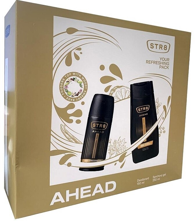 

Парфюмерный набор Str8 Ahead, 2 предмета