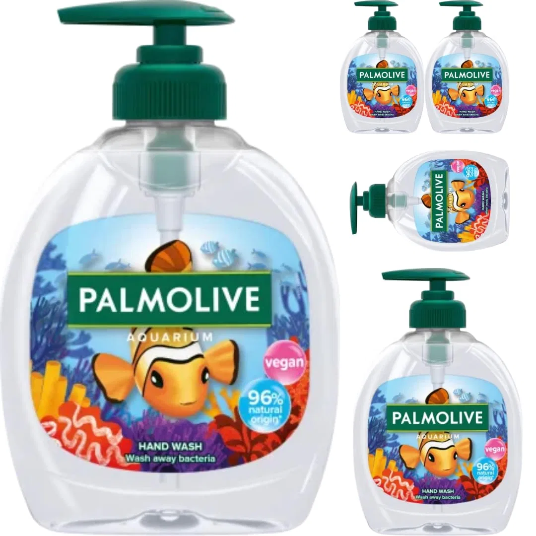 Жидкое мыло Aquarium Hygiene-Plus с экстрактом алоэ вера, 300 мл x 5 шт, Pufai