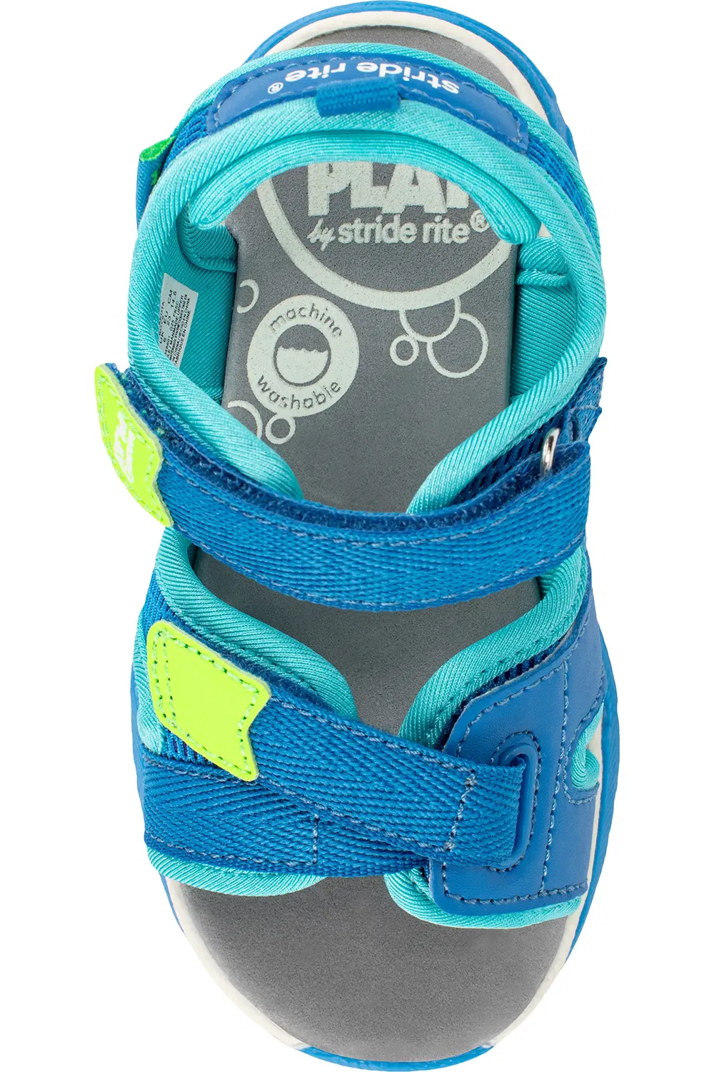 Сандалии детские из сетки Lakota Stride Rite, синий — фото 4