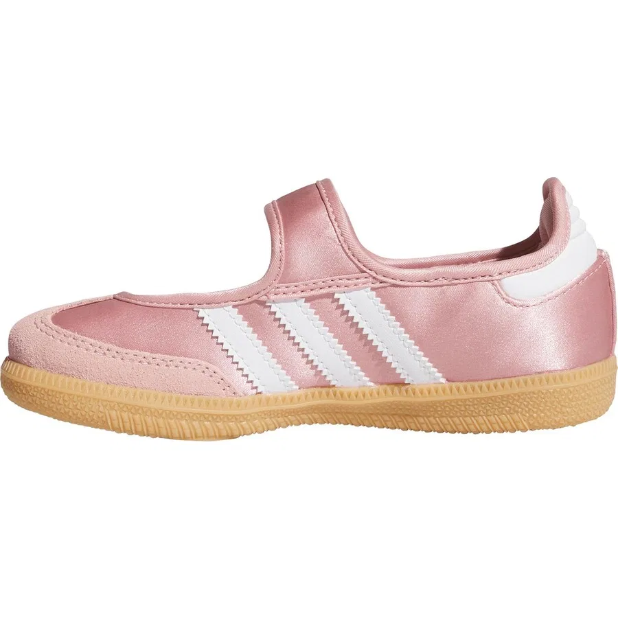 Детские спортивные кроссовки с замшевым верхом Samba Jane adidas, Розовый — фото 2