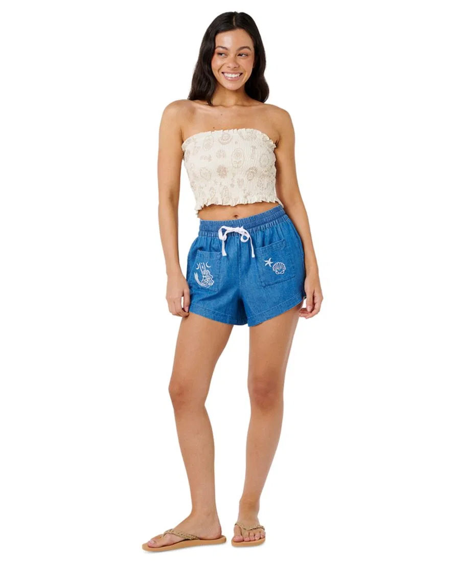 Шорты с принтом Catalina Islands Rip Curl, Mid Blue