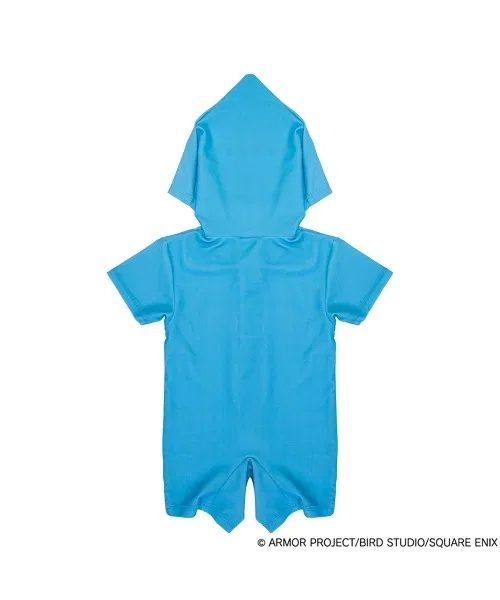 Детский купальник с капюшоном-слизню Dragon Quest Baby & Kids, Light Blue — фото 3
