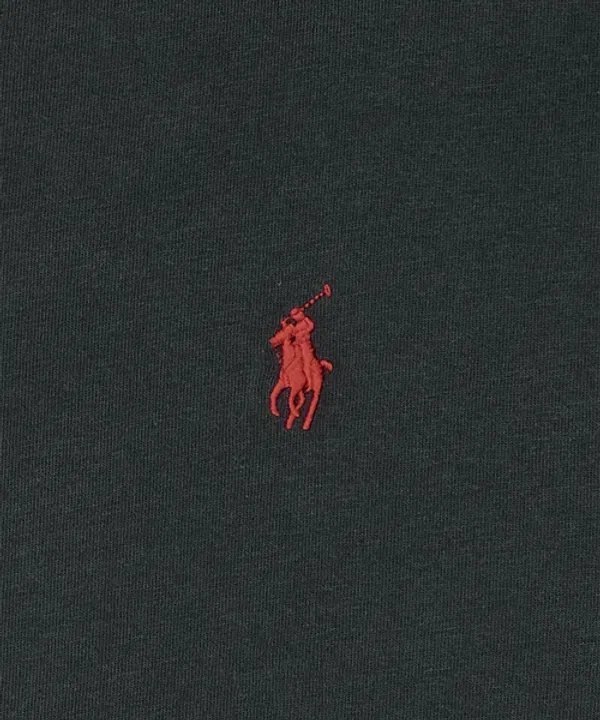 Футболка с длинным рукавом классического кроя Polo Ralph Lauren, черный — фото 4