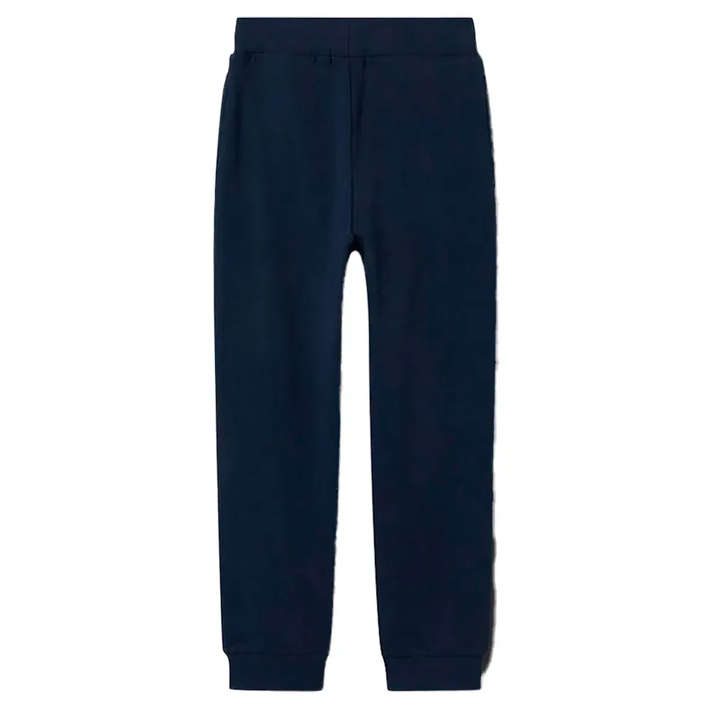 Детские спортивные штаны для мальчиков с флисовой подкладкой Vian Regular Sweat Pants Name it, Blue — фото 3