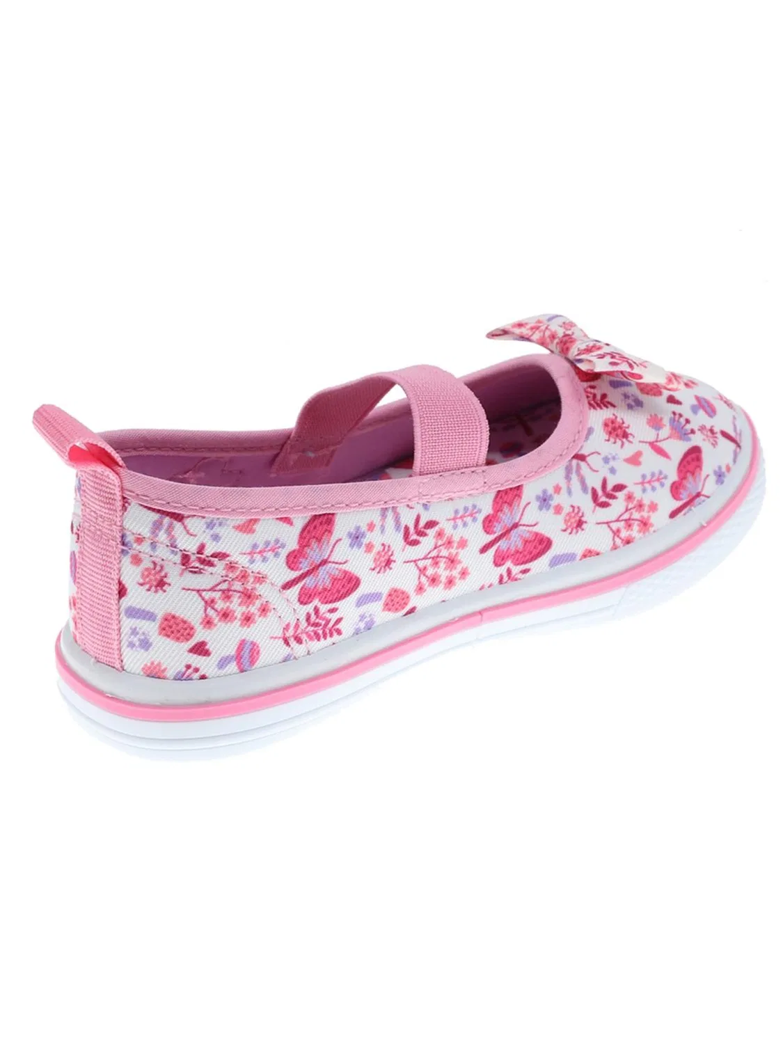 Балетки Beppi Canvas Shoe розового цвета — фото 4