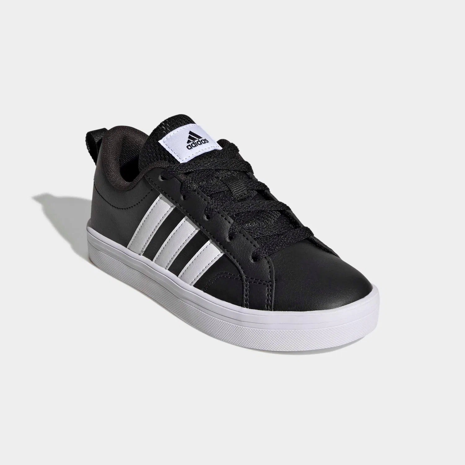Детские кроссовки в скейтерском стиле VS Pace 2.0 Adidas Sportswear, Core Black/White/Core Black
