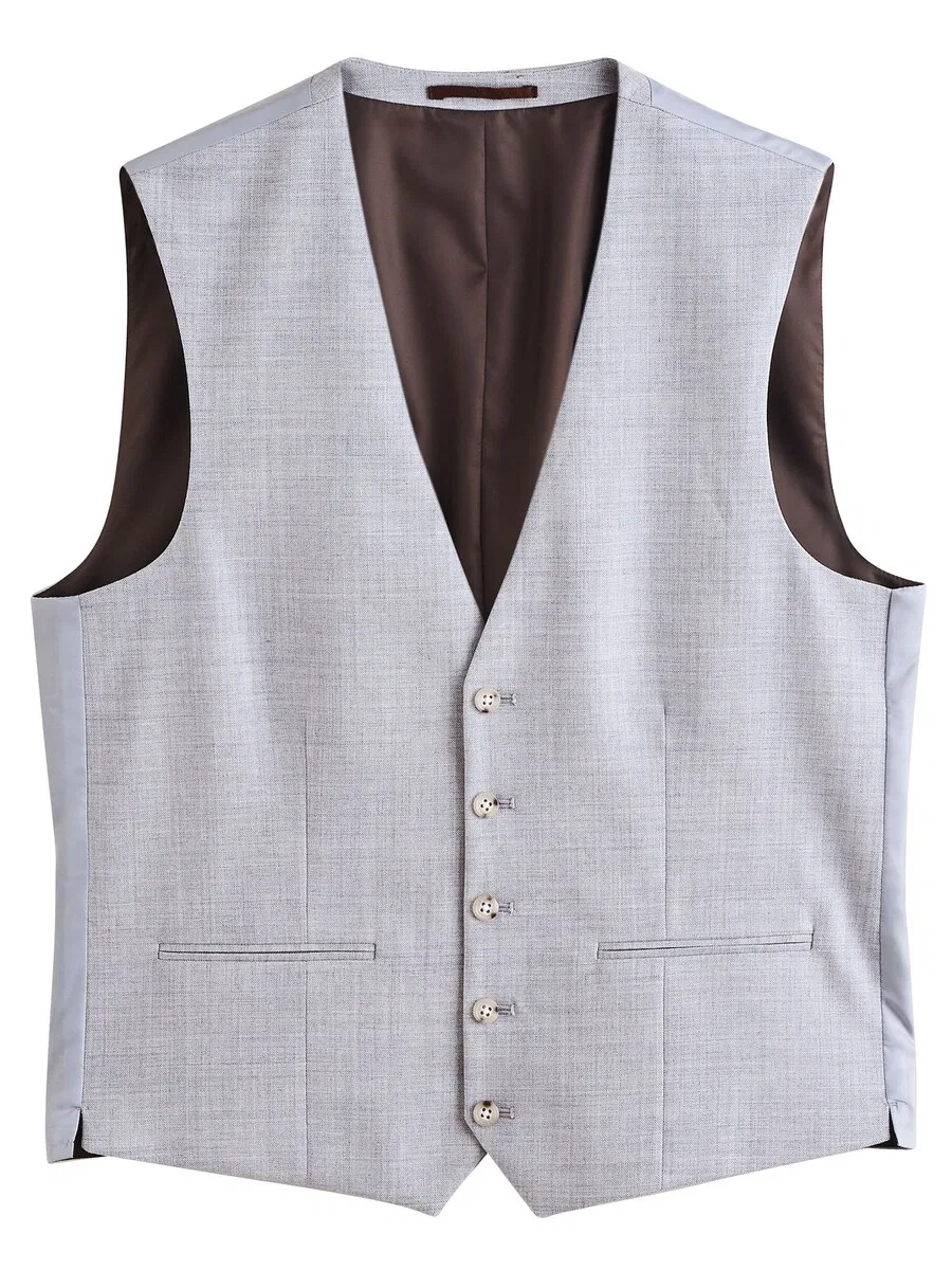 Жилет Next Suit Vest пастельно-голубого цвета