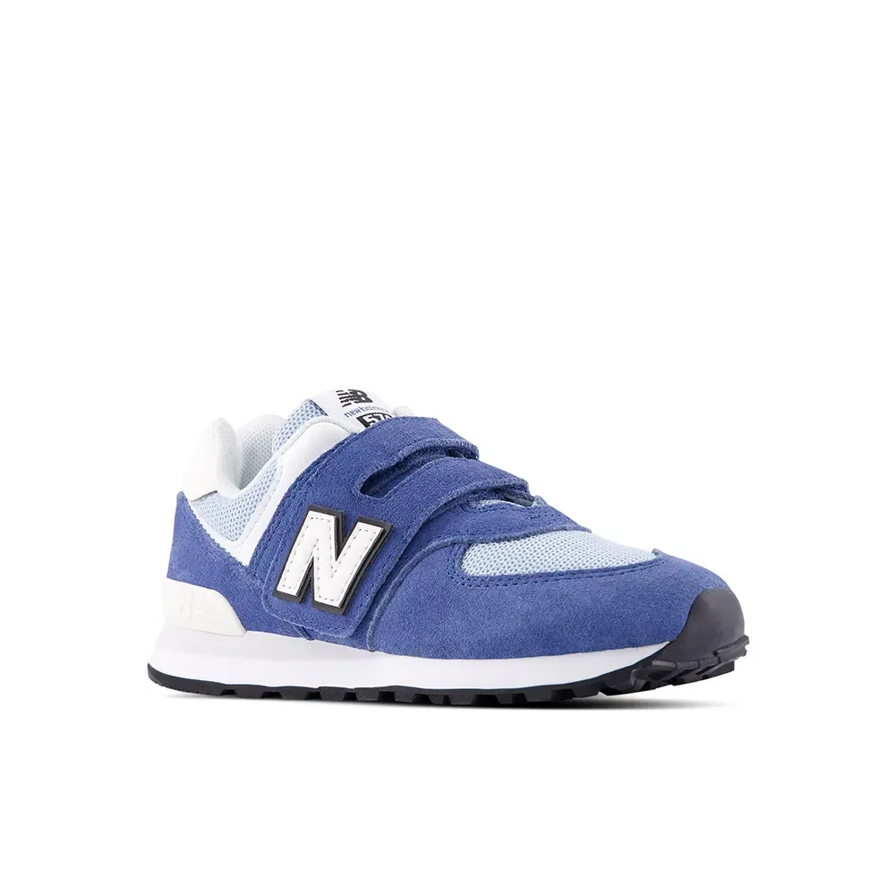 Кроссовки 574 Hook & Loop PS New Balance, синий