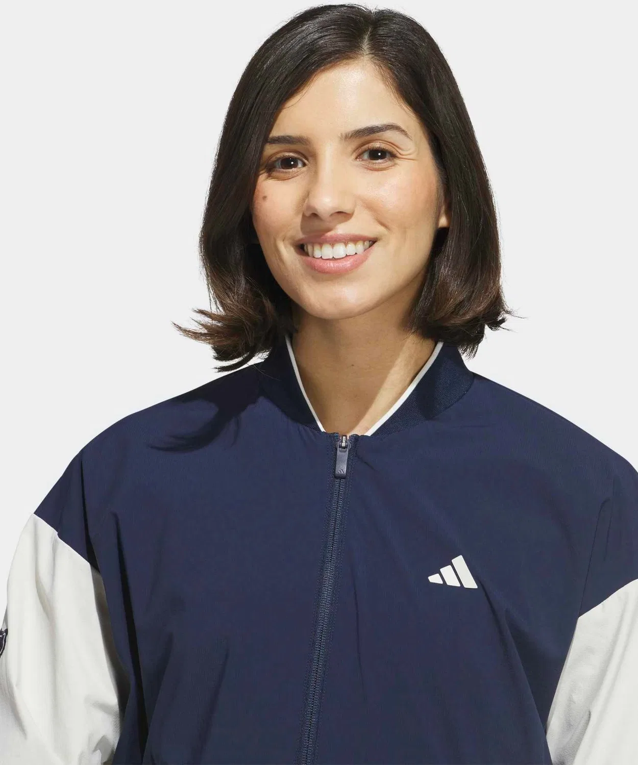 Женская куртка с водоотталкивающей пропиткой, свободного кроя, Adidas Golf, Navy — фото 3