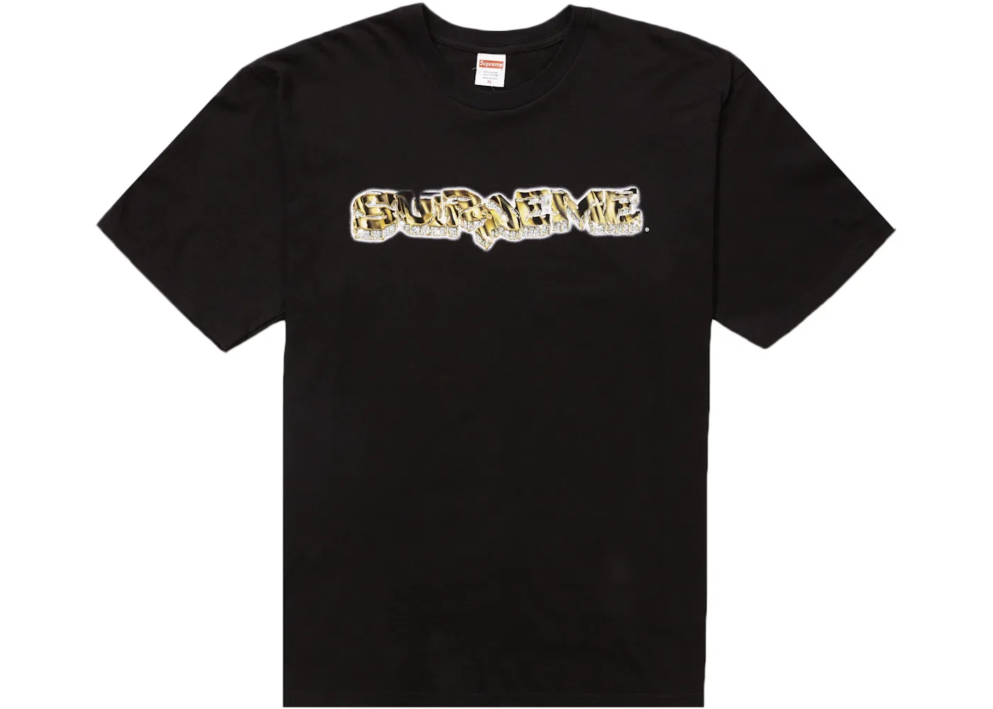 Мужская футболка с принтом Diamond Supreme, Black