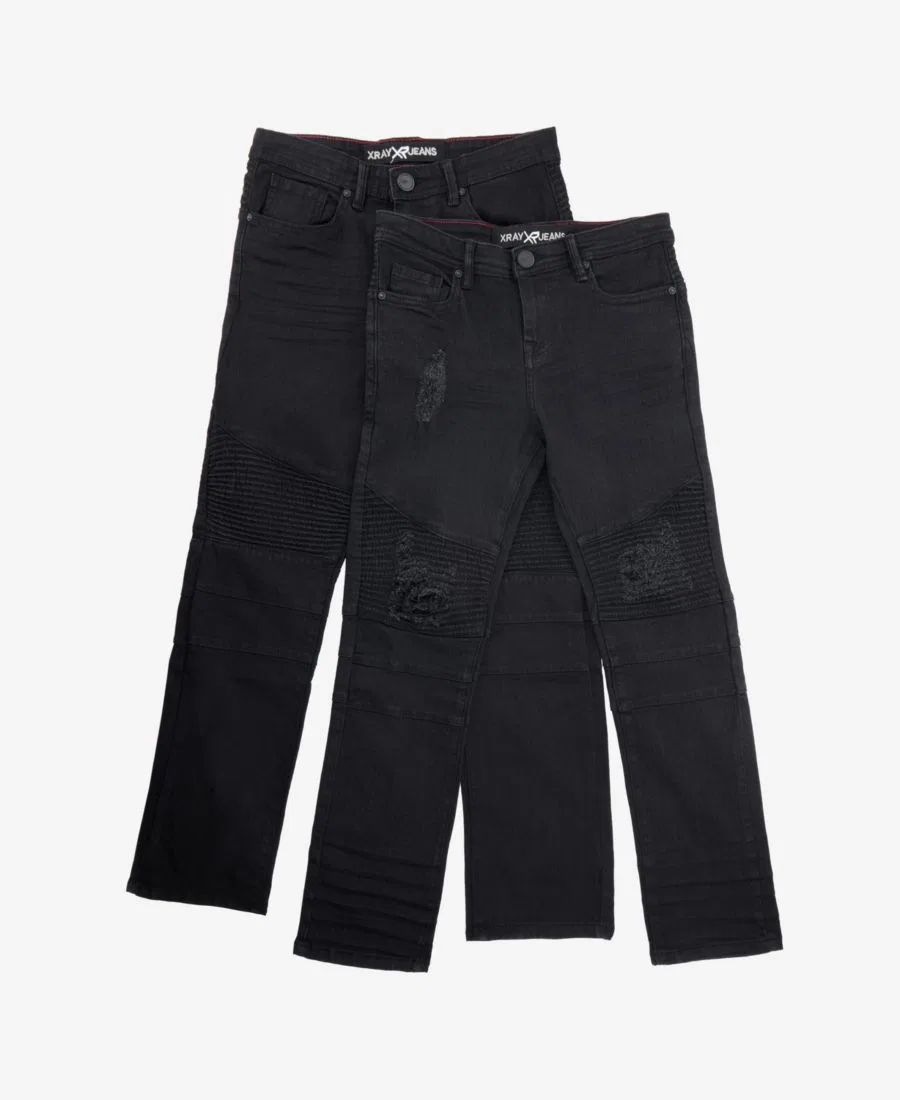 Джинсы на 2 шт., узкие XRAY, Black Wash/Black