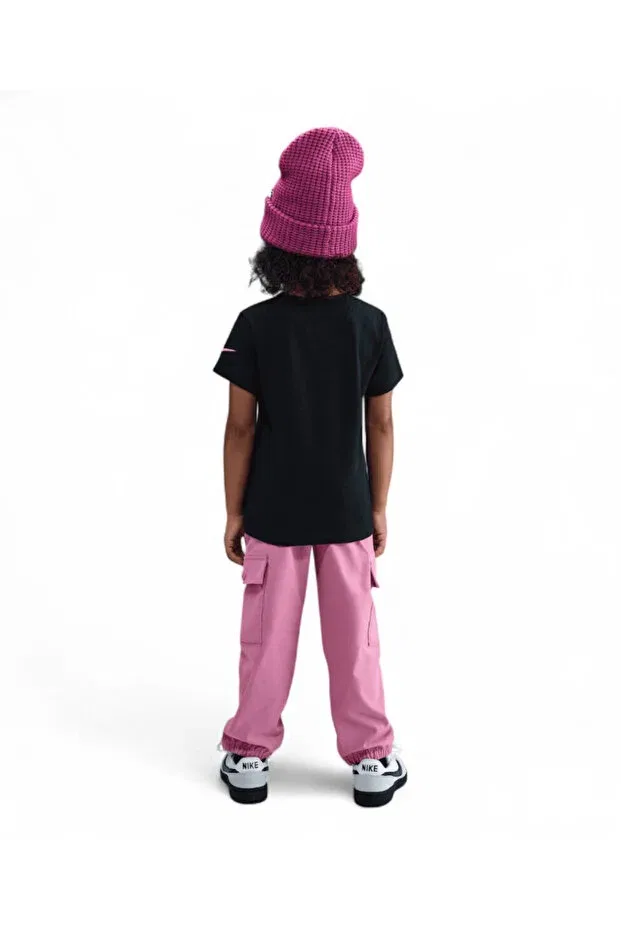 Детская футболка для девочек с принтом Pegasus ss tee girls Nike, 023 — фото 4