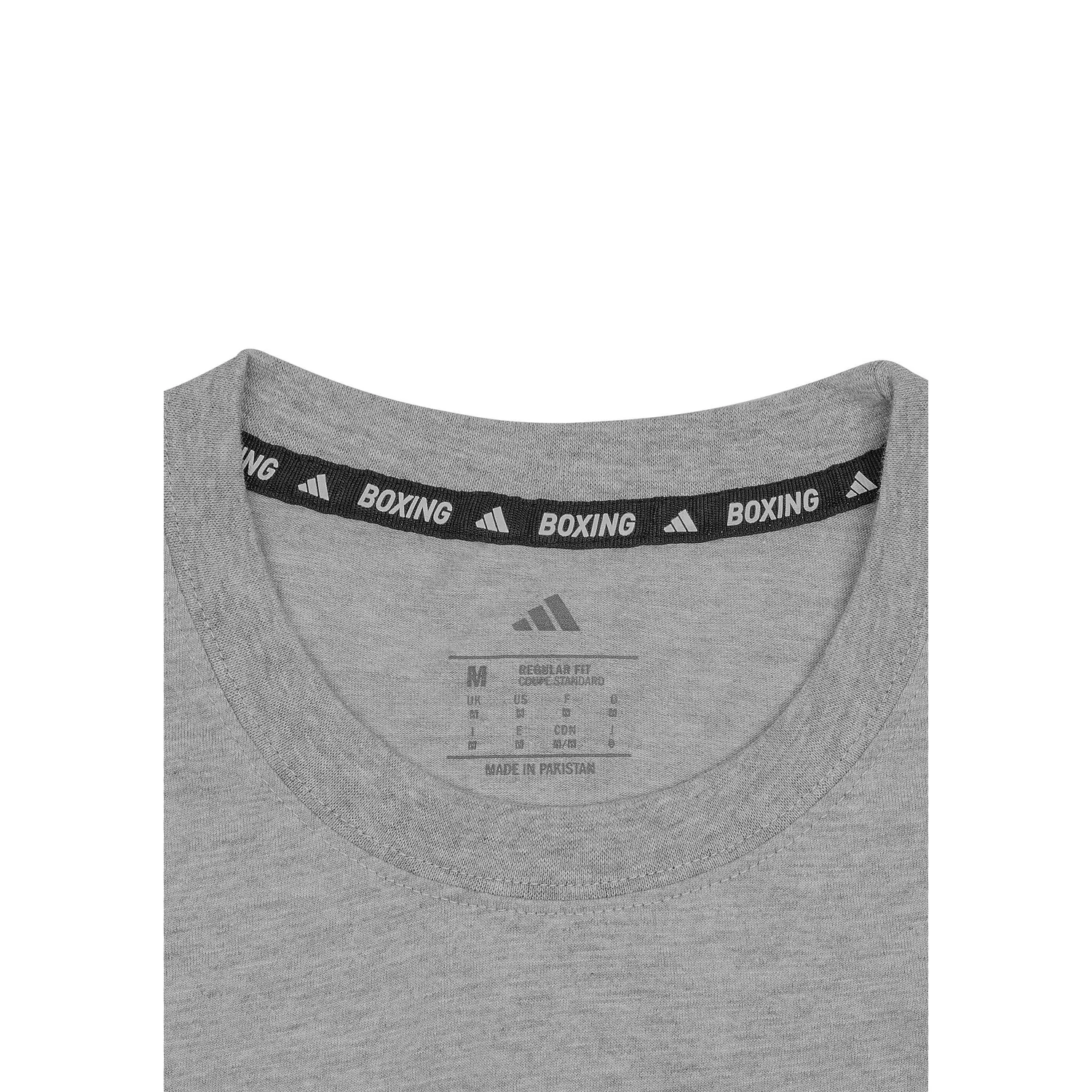 Мужская футболка с принтом Adidas Performance, Gray/Black — фото 4