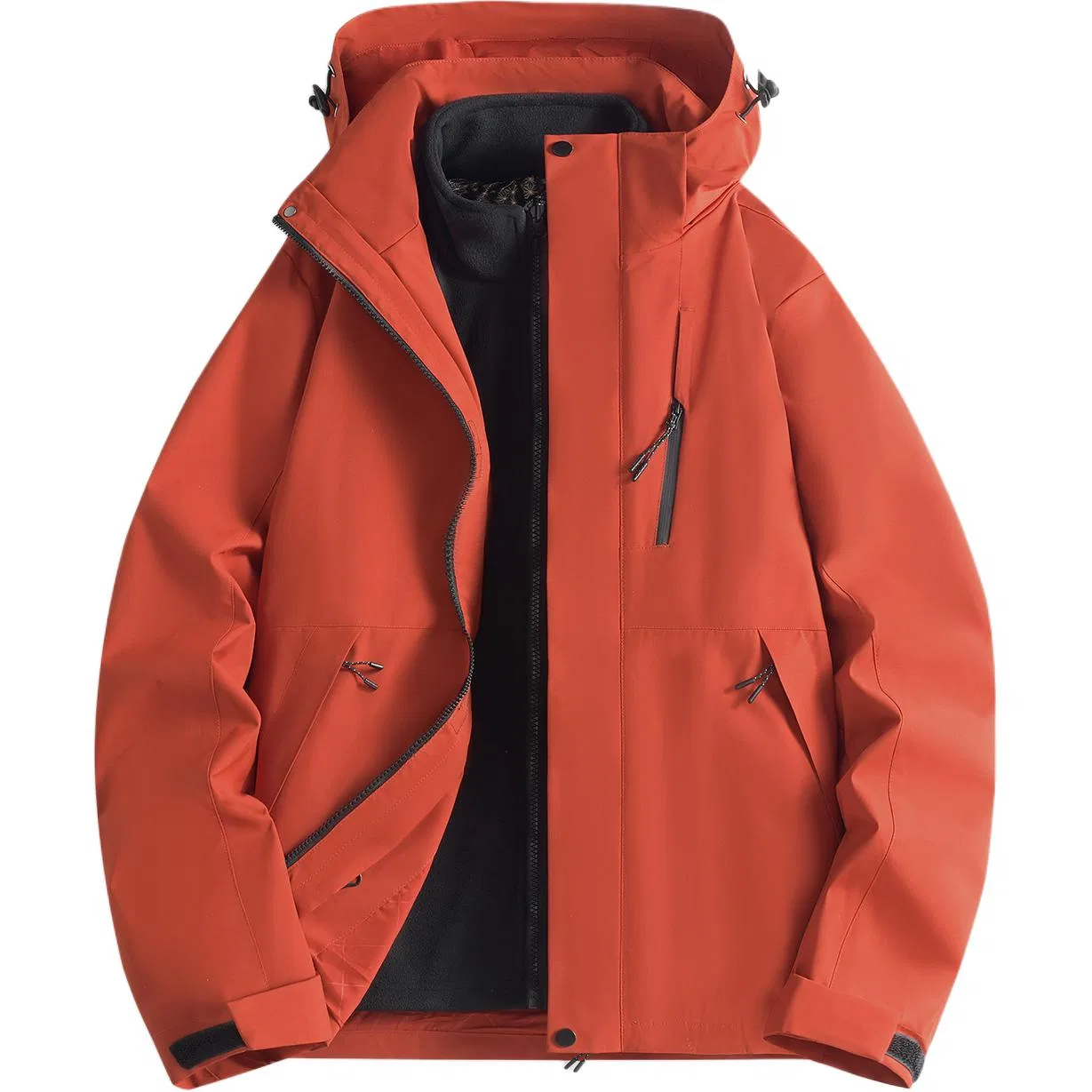 Детская ветровка с капюшоном, модель Moderate, JEEP SPIRIT, Rosefinch Red