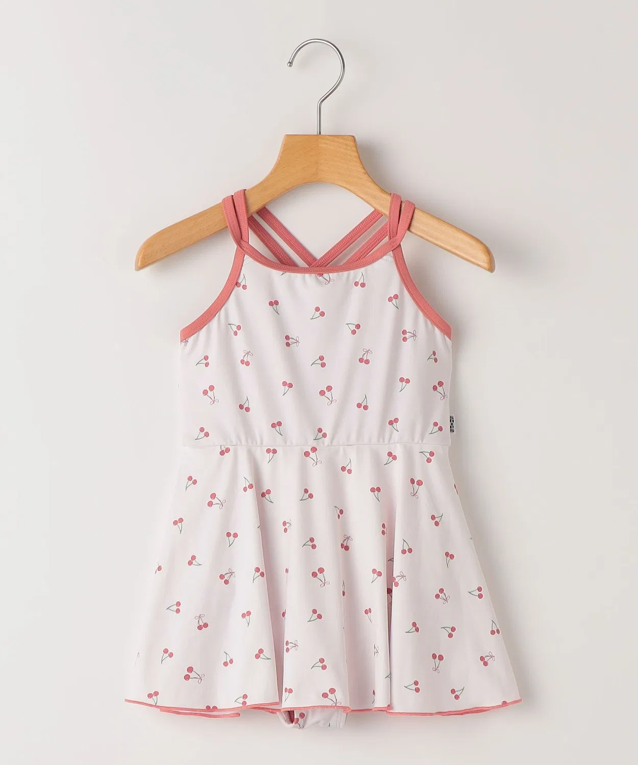 Детский купальник для девочек с цветочно-вишневым принтом, модель Print Swimsuit SHIPS, Pink