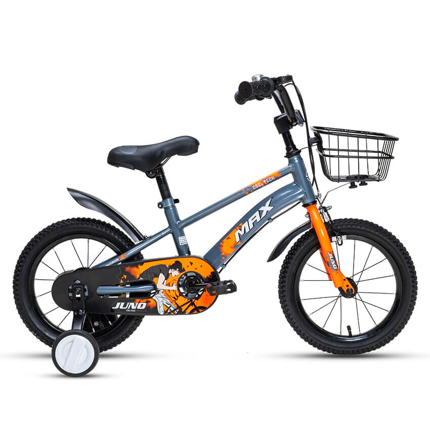 

Велосипед детский MAX BIKE Juno 2 14", серый/оранжевый