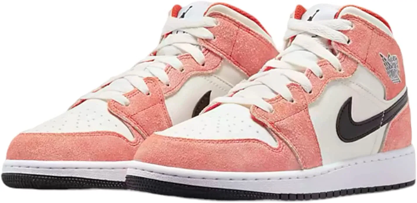 Мужская футболка хлопковая NIKE M NSW Club Tee, Coral Chalk Desert Berry White — фото 3