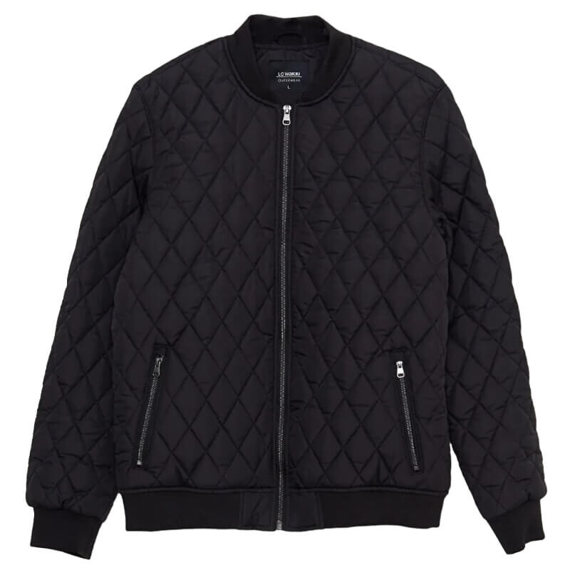 

Куртка LC Waikiki Classic Standard Mold College Collar, черный