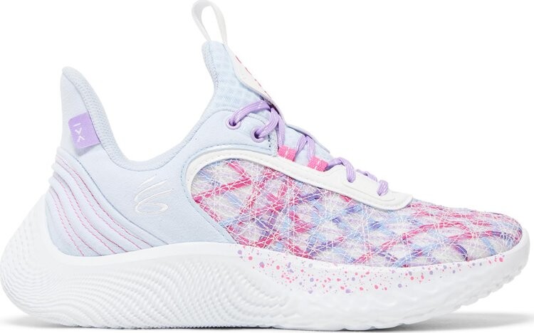 

Кроссовки Curry Flow 9 GS For The W, синий, Синий;серый, Кроссовки Curry Flow 9 GS For The W, синий