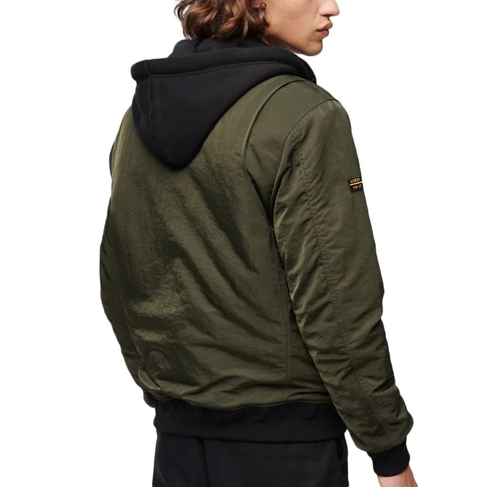 Мужская куртка с капюшоном Superdry, Khaki — фото 3