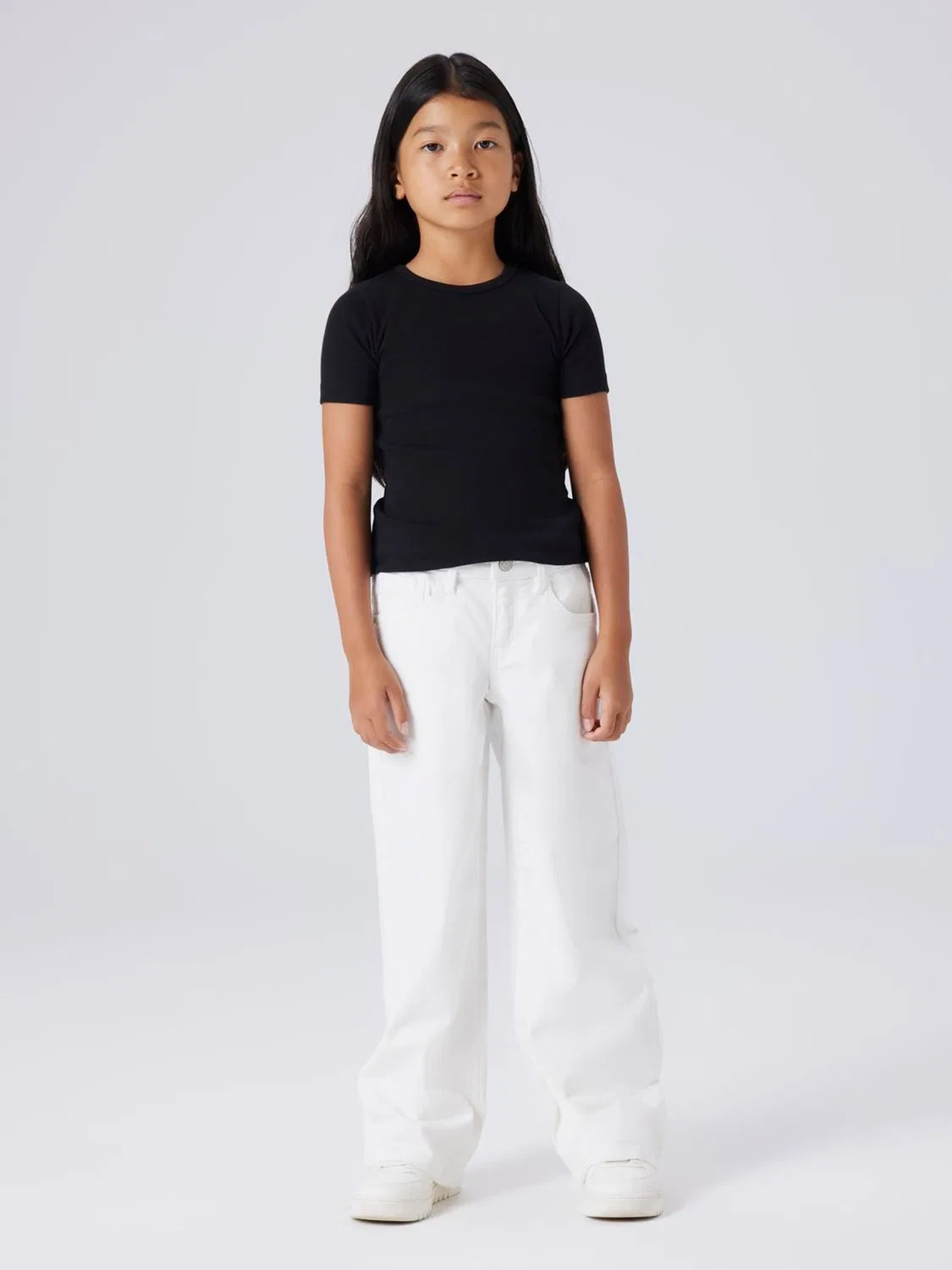 Широкие брюки Wide Leg Jeans Name It, белый — фото 2