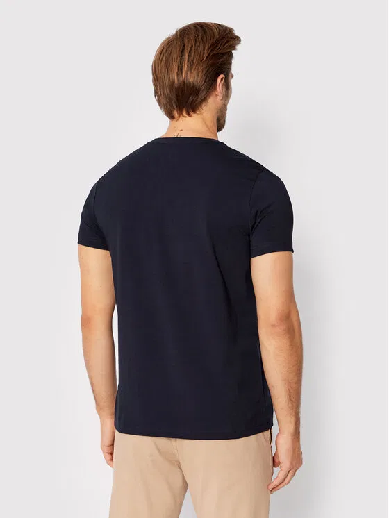 Футболка slim fit Core Stretch Tommy Hilfiger, темно-синий — фото 2