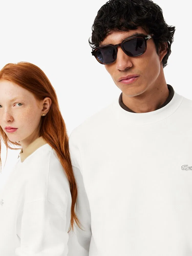 Свитер свободного кроя, модель SH7745 LACOSTE — фото 2