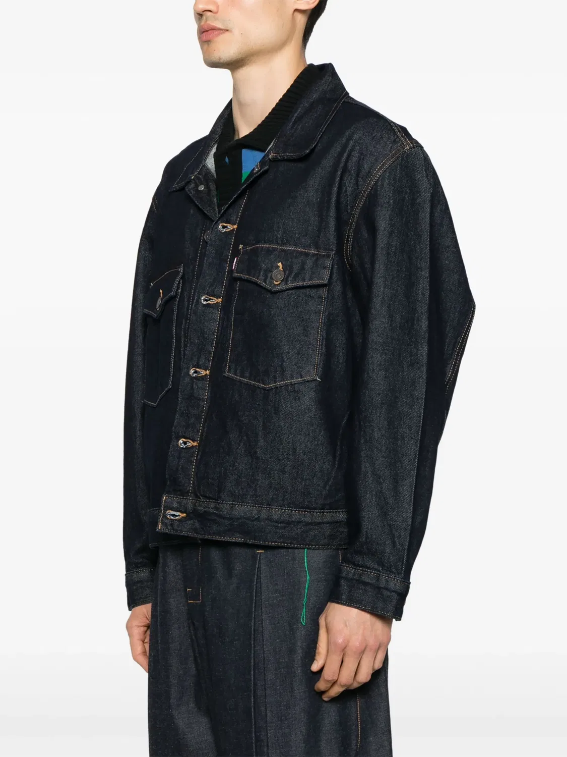 Классическая джинсовая куртка Levi's, оксфордский синий — фото 2
