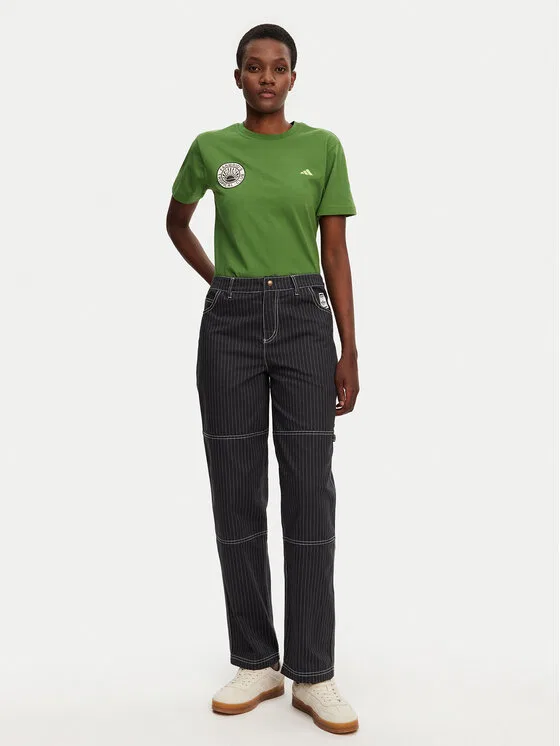 Футболка regular fit FARM Graphic Adidas, зеленый — фото 2
